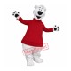 Happy Polar Bear Mascot Costume Free Shipping Happy Polar Bear Mascot Costume Free Shipping