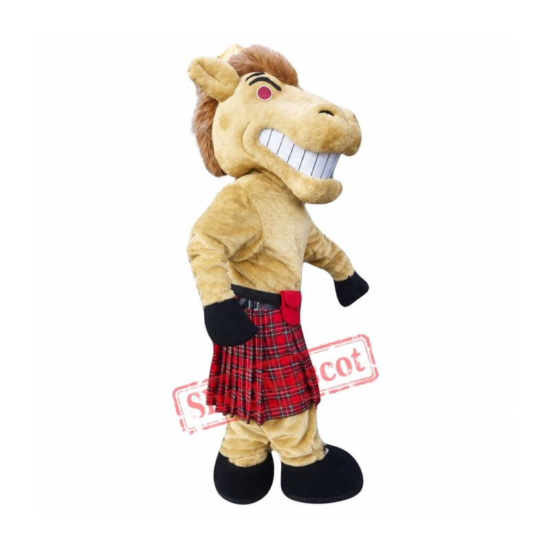 Fierce Horse Mascot Costume Fierce Horse Mascot Costume