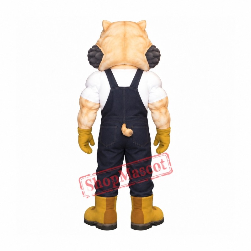 Fierce Hog Mascot Costume Fierce Hog Mascot Costume