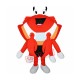 Cute Crab Mascot Costume 
