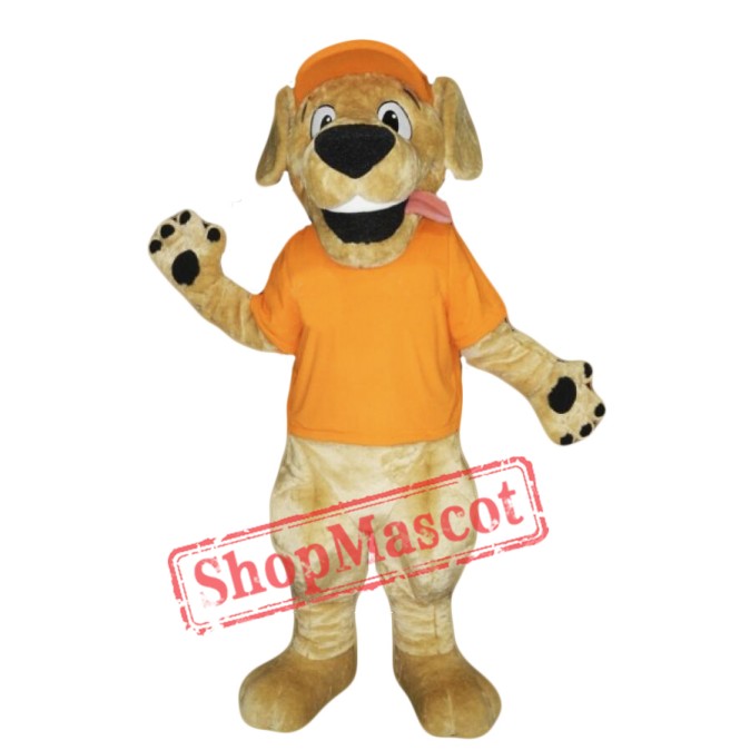 Retriever Dog Mascot Costume