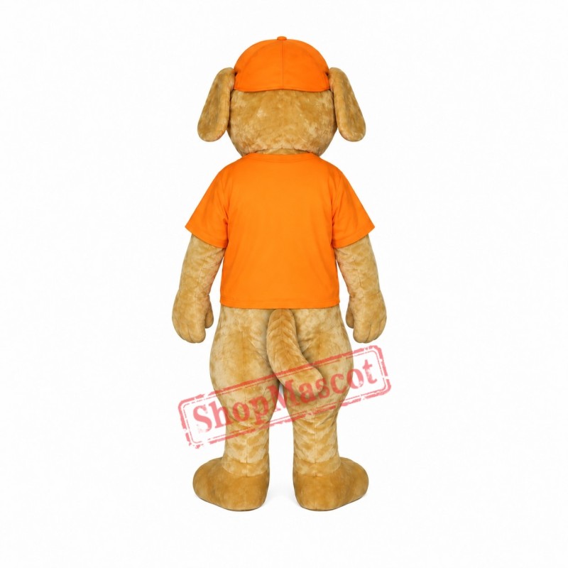 Retriever Dog Mascot Costume Retriever Dog Mascot Costume