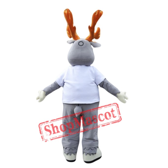 Caribou Mascot Costume