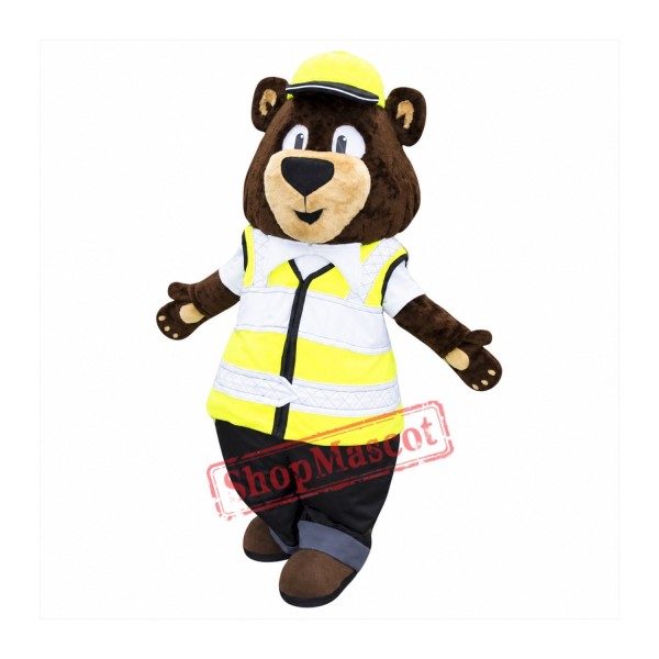Sunny Bear Mascot Costume