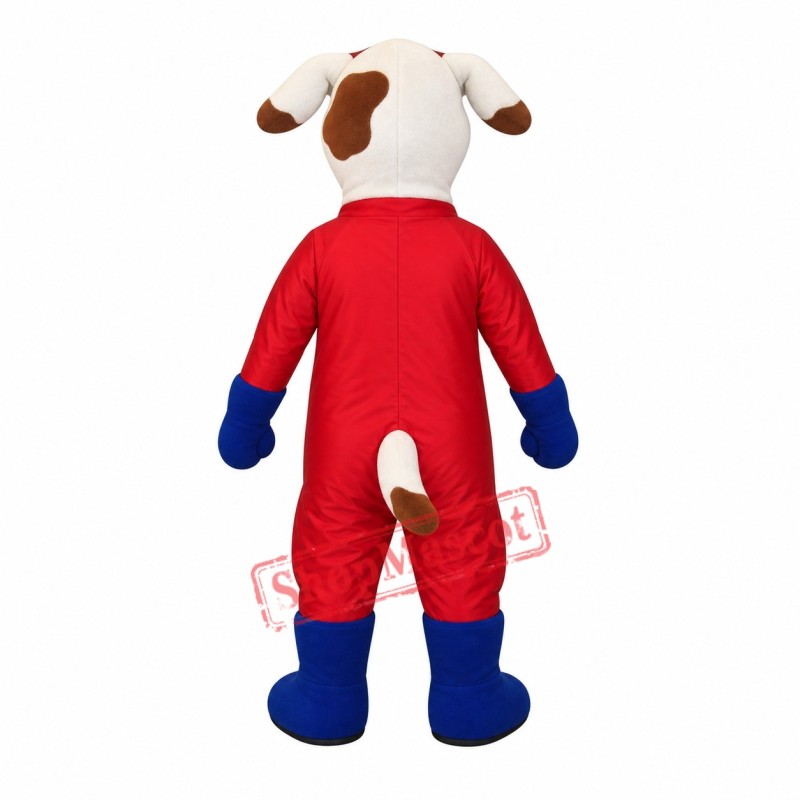 Dash Dog Mascot Costume Dash Dog Mascot Costume
