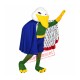 Power Gull Mascot Costume Power Gull Mascot Costume