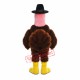 Pink Head Turkey Mascot Costume Pink Head Turkey Mascot Costume