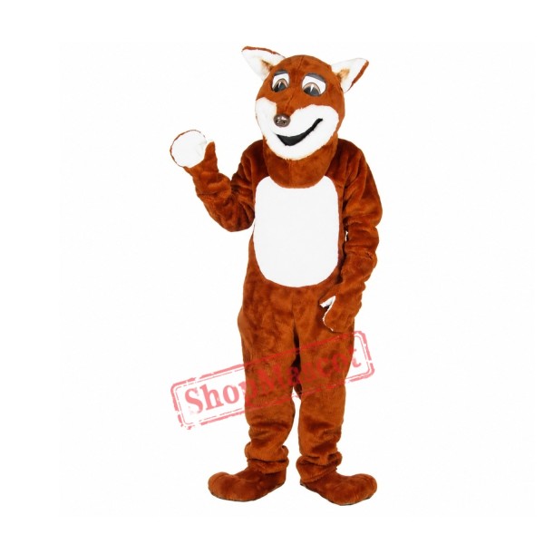 Happy Fox Mascot Costume Happy Fox Mascot Costume