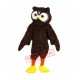 Cute Brown Owl Mascot Costume Cute Brown Owl Mascot Costume