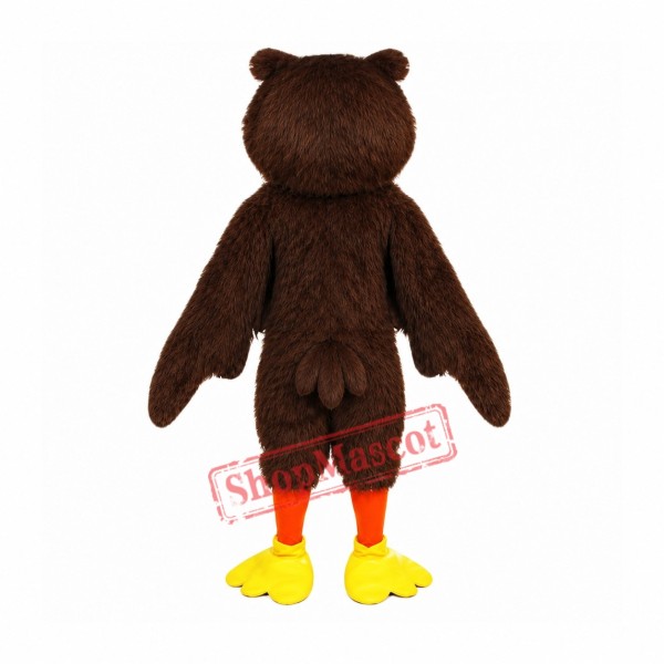 Cute Brown Owl Mascot Costume Cute Brown Owl Mascot Costume