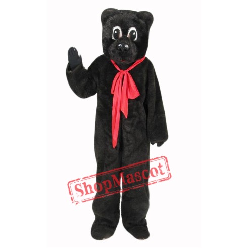 Black Storybook Bear Mascot Costume