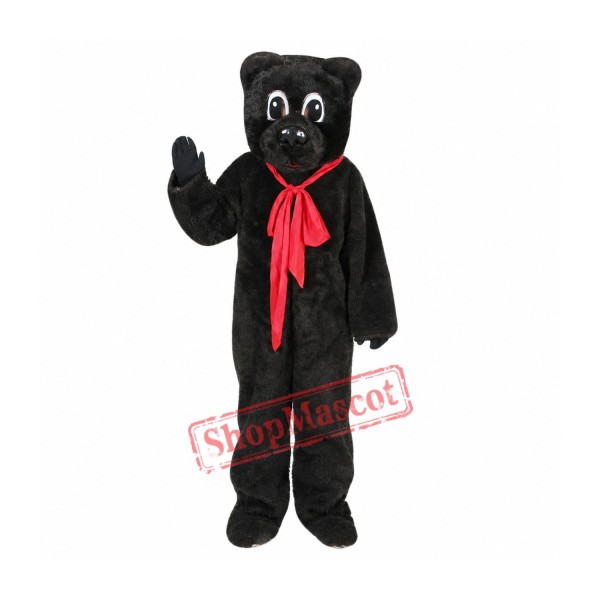 Black Storybook Bear Mascot Costume