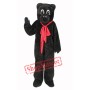 Black Storybook Bear Mascot Costume