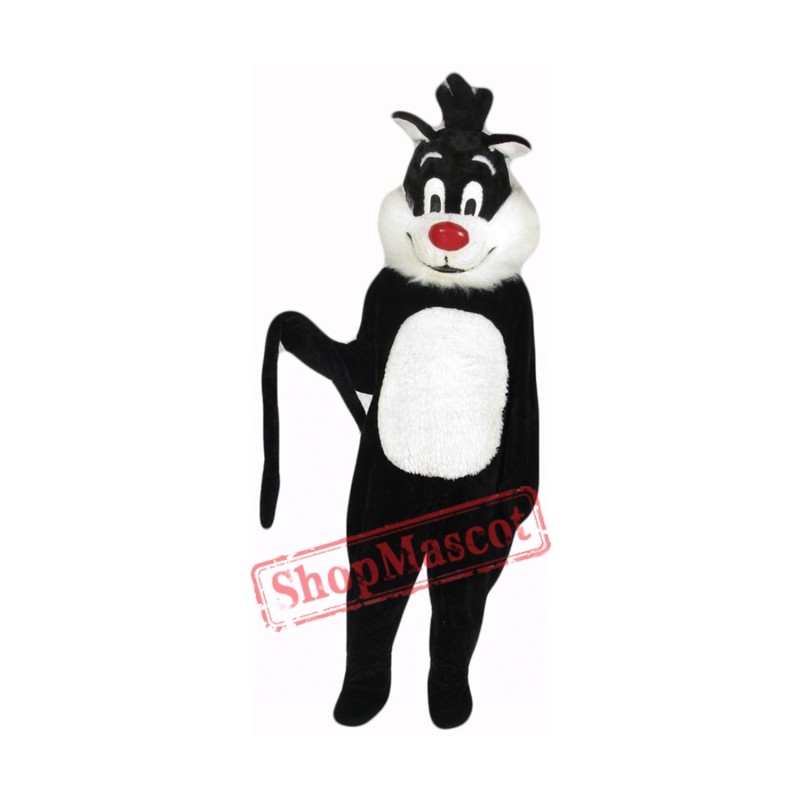 High Quality Black Cat Mascot Costume High Quality Black Cat Mascot Costume