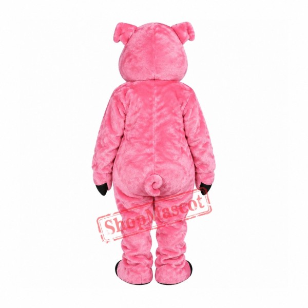 Beautiful Pink Pig Mascot Costume Beautiful Pink Pig Mascot Costume