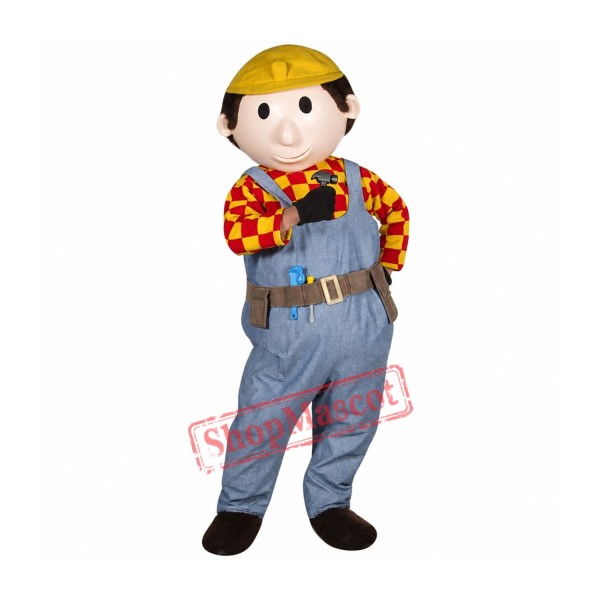 Builder Buddy Mascot Costume Builder Buddy Mascot Costume