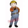 Builder Buddy Mascot Costume