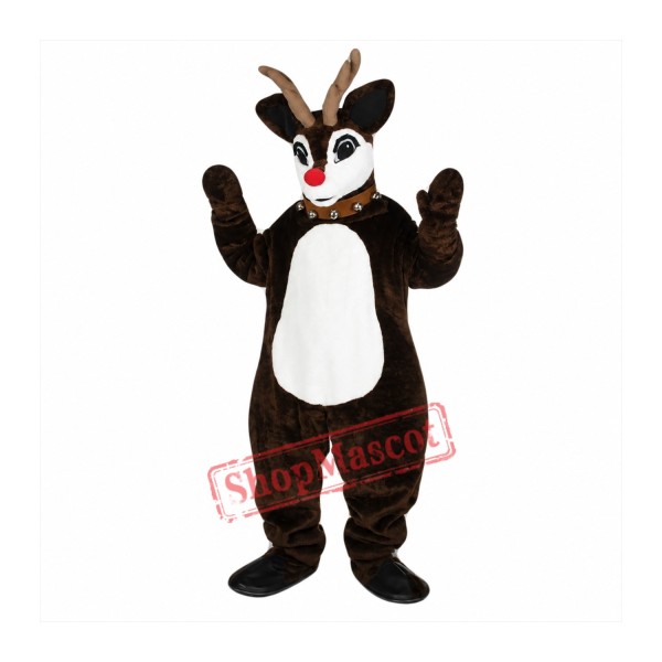 Christmas Reindeer Mascot Costume Christmas Reindeer Mascot Costume