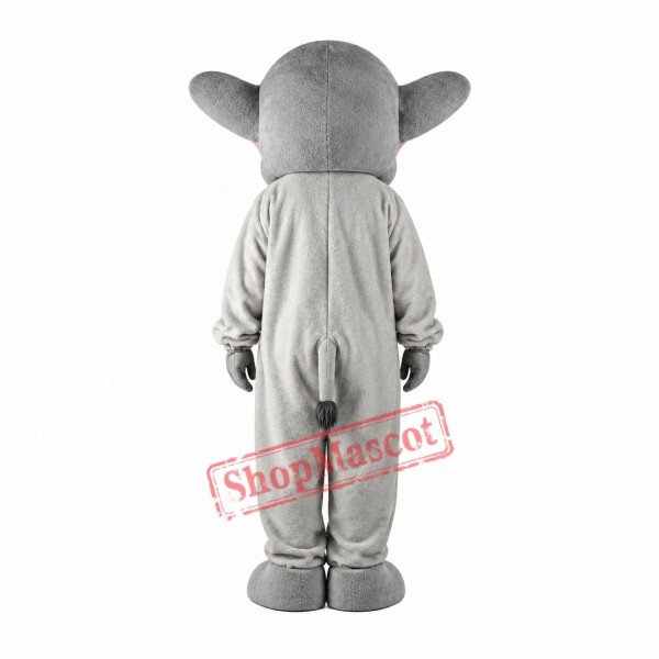 Female Elephant Mascot Costume Free Shipping