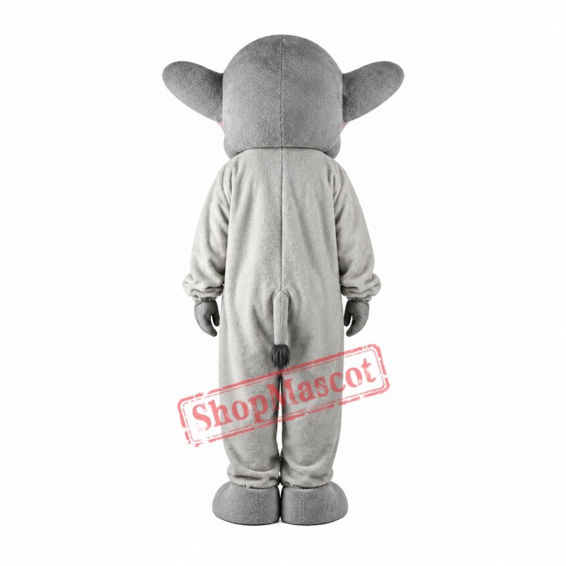 Female Elephant Mascot Costume Free Shipping