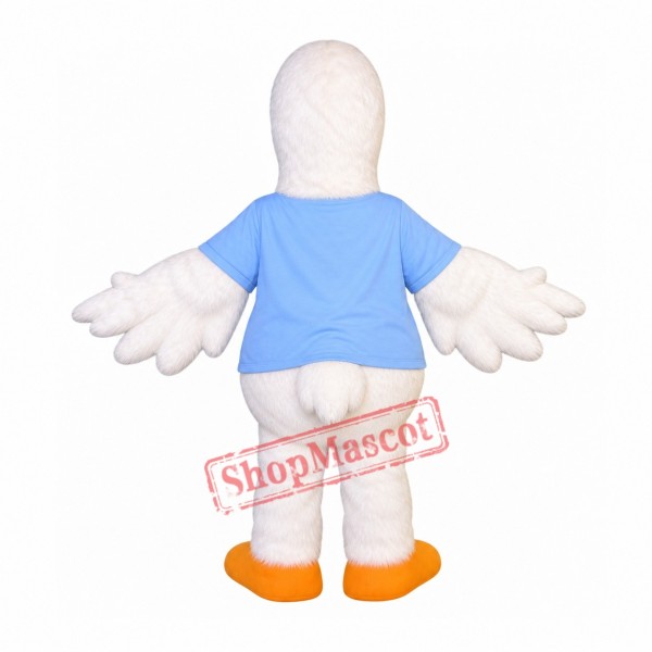 Squall Seagull Mascot Costume Squall Seagull Mascot Costume