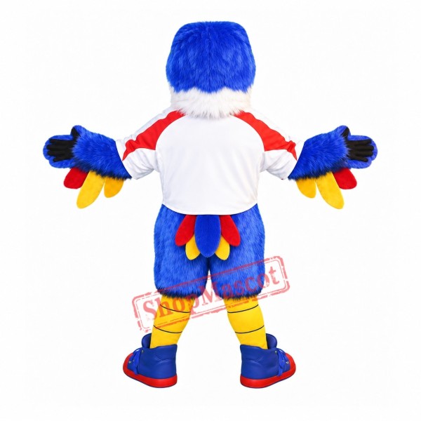 Thunder Birds Mascot Costume Thunder Birds Mascot Costume