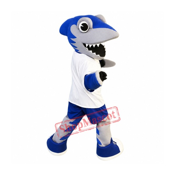 University Shark Mascot Costume