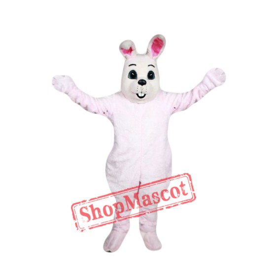 Pink Easter Bunny Mascot Costume