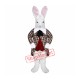 Fierce Easter Bunny Mascot Costume Fierce Easter Bunny Mascot Costume