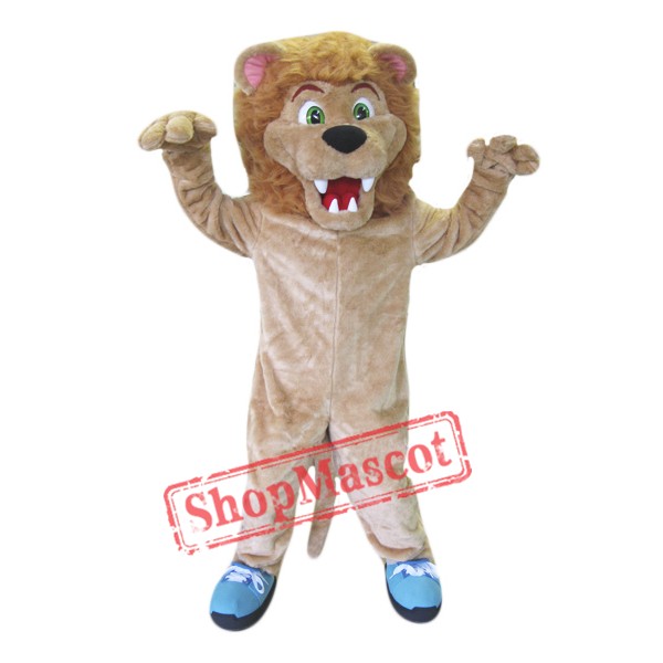 High School Lion Mascot Costume Free Shipping