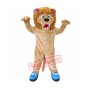 High School Lion Mascot Costume Free Shipping