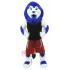 Blue Sport Lion Mascot Costume