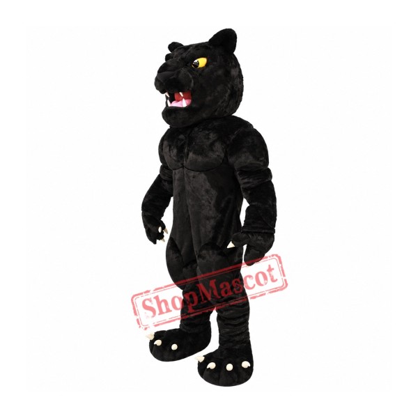 Power Black Panther Mascot Costume