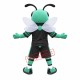 Green Sport Hornet Mascot Costume Green Sport Hornet Mascot Costume