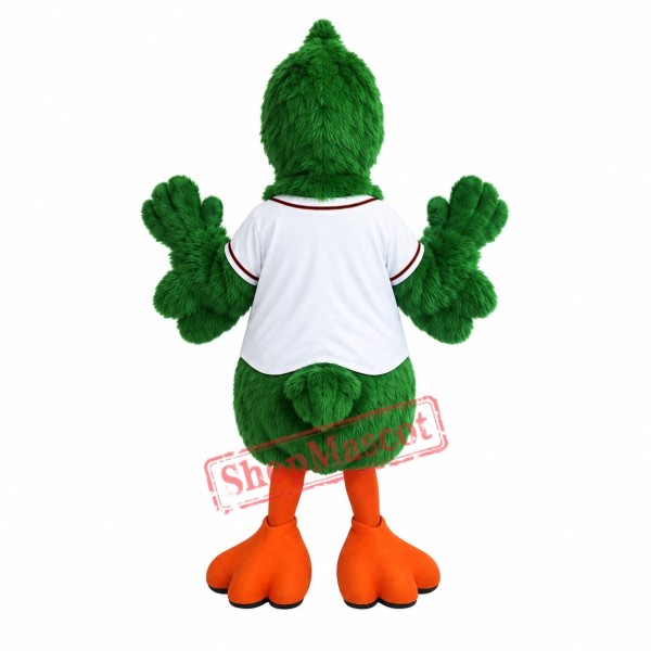 Green Duck Mascot Costume