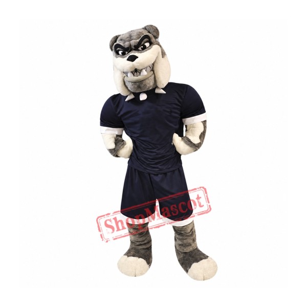 High School Bull Dog Mascot Costume
