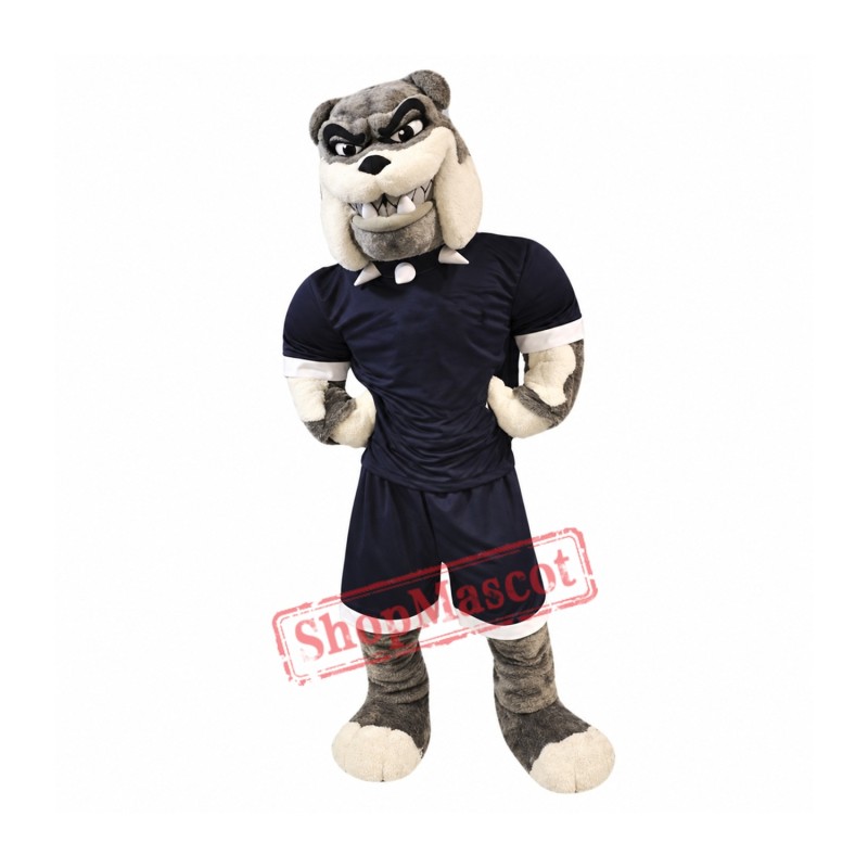 High School Bull Dog Mascot Costume High School Bull Dog Mascot Costume