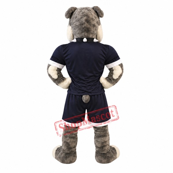 High School Bull Dog Mascot Costume High School Bull Dog Mascot Costume