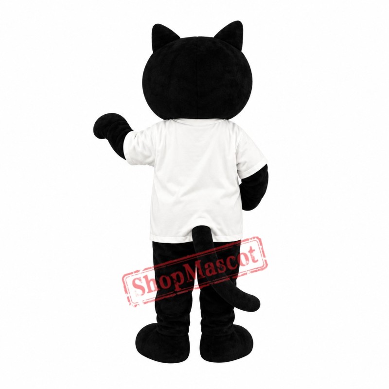 Cute Black Cat Mascot Costume Cute Black Cat Mascot Costume