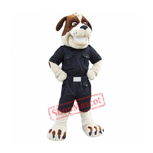 Police Dog Mascot Costume