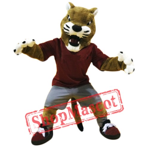 University Wild Cat Mascot Costume