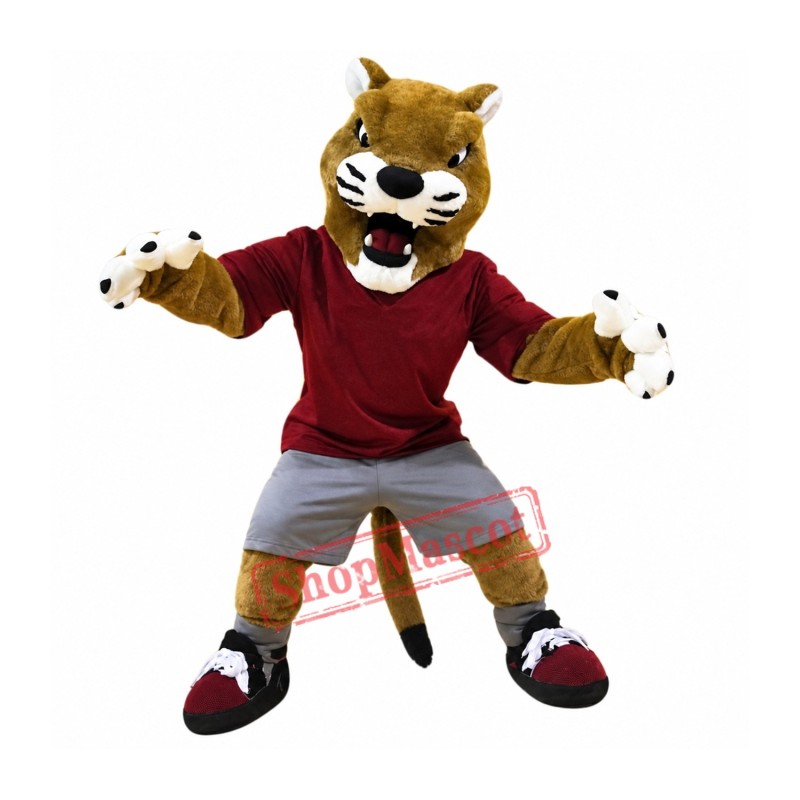 University Wild Cat Mascot Costume