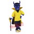 High Quality Blue Devil Mascot Costume