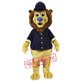 Baseball Sport Lion Mascot Costume