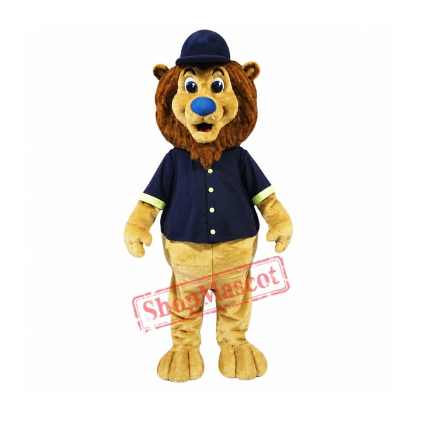 Baseball Sport Lion Mascot Costume