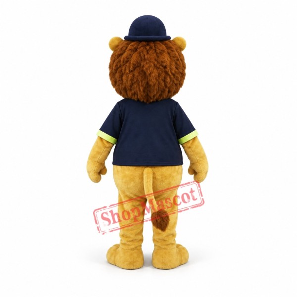 Baseball Sport Lion Mascot Costume