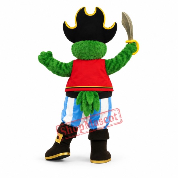 High Quality Pirate Parrot Mascot Costume High Quality Pirate Parrot Mascot Costume