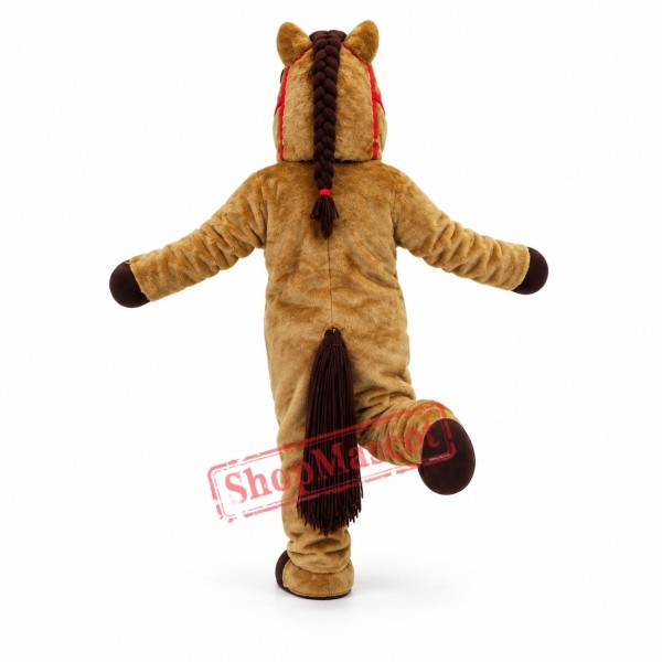 High School Horse Mascot Costume High School Horse Mascot Costume