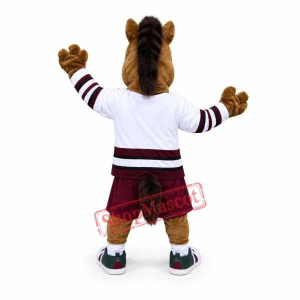 Sport College Horse Mascot Costume