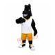 Sport Black Horse Mascot Costume Sport Black Horse Mascot Costume